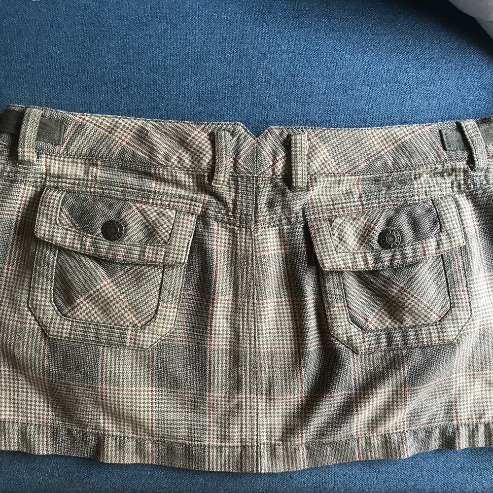 grunge guess micro skirt